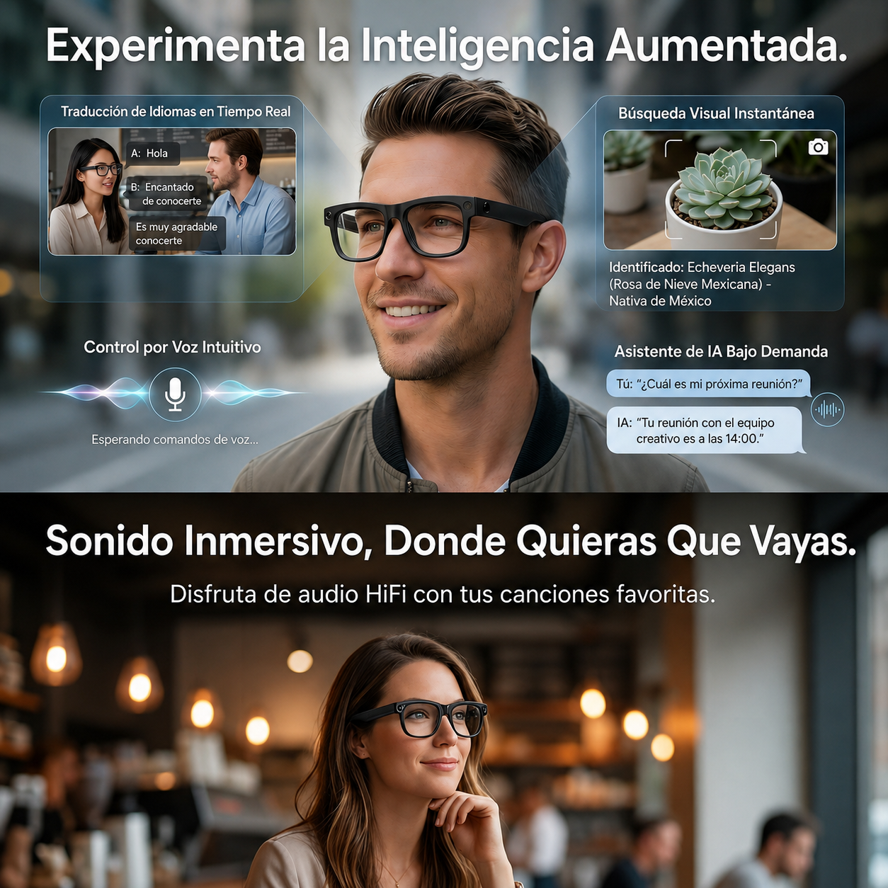 Gafas Inteligentes con IA